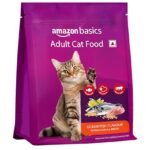 Amazon Basics Dry Cat Food | 1 Kg Trial Pack| Ocean Fish | With Real Chicken Meat & Fish | Suitable For Adult Cats | Packed With Protein | Suitable For All Breeds