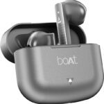 Boat Airdopes 91 Prime, 45H Battery, Enx, Asap Charge, Stream Ad Free Music Via App Bluetooth(Sonic Silver, True Wireless)