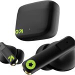 Goboult Z60 With 60Hr Battery, 4 Mic Enc, 50Ms Ultra Low Latency, 5.3V Bluetooth(Raven Black, True Wireless)