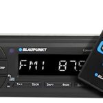 Blaupunkt Car Stereo Colombo-130Bt Digital Media Receiver, 1 Din, 4X50 Watts With Dual Usb Ports (Music & Charging), Bluetooth, Aux In, Fm, Hands Free Calling & Remote Control