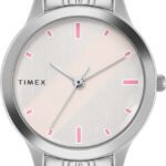 Timex Pink Dial Analog Watch – For Women