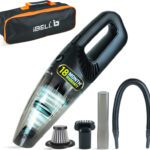Ibell Turbovac800 Cordless Car Vacuum Cleaner, Rechargeable, Wet & Dry, High Suction Car Vacuum Cleaner(Black)