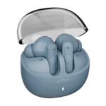 Ptron Bassbuds Indie In-Ear Tws Earbuds W/ 10Mm Drivers, 45Hrs Playtime, Dual Hd Mic & Ai-Enc Calls, Custom Eq, Mobile App, Bluetooth V5.4 Earphones, Voice Assistant, Type C Charging & Ipx5 (Gray)