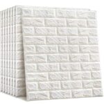 Barebeauty Wall Stickers Wallpaper Pe Foam Brick Design Diy Decal (70 X 77 Cm) 3D Frames Pvc Diy Self Adhesive