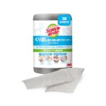 Scotch-Brite Roll Type Disposable Scourer For Hygienic And Easy Dish Cleaning | Heavy Duty, Non-Scratch Disposable Scouring Sheet (28 Sheets)