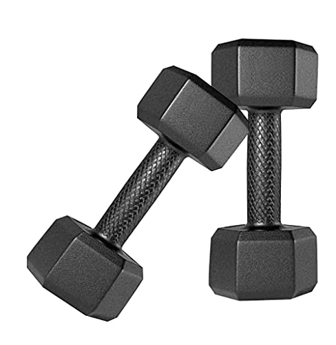 Kore Pvc Dm-5Kg-Combo 161 Fixed Dumbbells Set And Fitness Kit For Men And Women Whole Body Workout, Multicolor