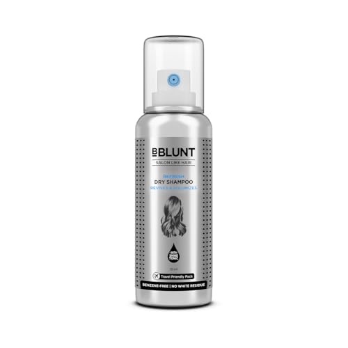 Bblunt Refresh Dry Shampoo To Instantly Refresh & Add Volume – 50 Ml |Travel-Friendly | Benzene-Free | Leaves No Residue