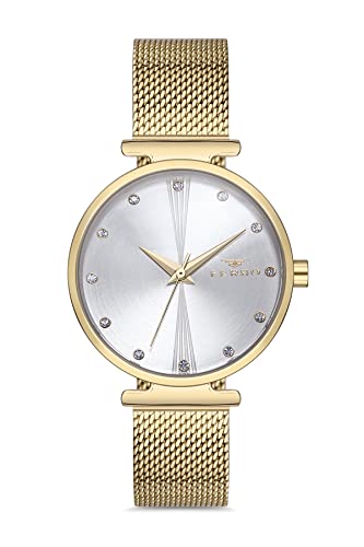 Ferro Analog Silver Dial Women’S Watch-F2995C-1129-B