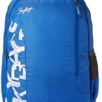 Skybags Casual Backpack 28L, 2 Main Compartments, Bottle Pocket, Front Pocket, Padded Shoulder Straps | Azure | Brat
