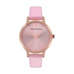 French Connection Analog Pink Dial Women’S Watch-Fcn00017I