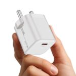 Boat 25W Fast Charger For Samsung, Xiaomi & Android Users With Overheat/Overcharge Protection & Auto Detection With Type C To Type C Support (White)