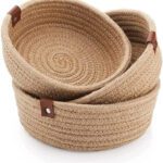 Tamak Exports Jute Jute Storage Basket Storage Basket(Pack Of 3)
