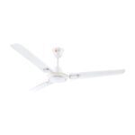 Orient Electric 1200 Mm Pacific Air Déco| Decorative Ceiling Fan | Powerful Airflow| Bee1 Star Rated | 2-Year Warranty | White Silver, Pack Of 1