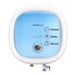 Havells All New Adonia Spin 15L 5 Star Storage Water Heater(Geyser)|Faster Heating|Safe To Use|Saves Electricity|Feroglas Coated Anti Rust Tank| Temp. Setting Knob|7 Yr. Tank Warranty| Made In India