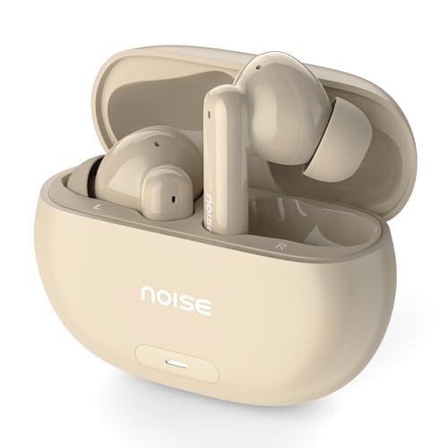 Noise Newly Launched Buds Nuvo In-Ear Truly Wireless Earbuds With 40H Of Playtime, Quad Mic Enc, Dual Device Pairing, 12Mm Driver, Bt V5.3 (Mocha Brown)