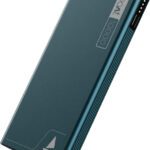 Boat 10000 Mah 22.5 W Compact Pocket Size Power Bank(Steel Blue, Lithium Polymer, Fast Charging, Quick Charge 3.0 For Mobile, Tablet, Earbuds)