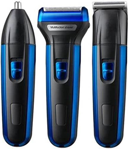 Veentus Men Professionals Design 3 In 1 Perfect Shaver, Hair Clipper And Nose Trimmer Rechargeable Beard And Moustaches Hair Machine And Trimming With Cord And Without Cordless Use.