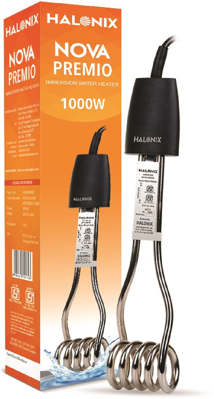 Halonix Premio 1000W Immersion Rod 1000 W Immersion Heater Rod(Water)