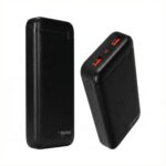 Nextech Hercules Pdqc 22.5W Power Bank 20000Mah Fast Charging | Triple Output (Pd+2Usb) & Dual Input (Type-C+Micro Usb) | Bis Certified | Li-Polymer | Multi-Layer Protection | 20000 Mah Powerbank