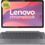 Lenovo Chromebook Duet 11M889 Mediatek Mediatek Kompanio 838 – (8 Gb/128 Gb Emmc Storage/Chrome Os) Chromebook Duet 11M889 Chromebook(27.81 Cm, Luna Grey, 1.101 Kg)