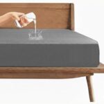 Trance 100% Waterproof Premium Cotton Feel Mattress Protector King Size 78X72 Inches | Breathable And Hypoallergenic Ultra Soft Fitted Bed Protector Cover (78″X72″ King, Grey)