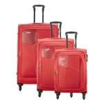 Skybags Rubik Red Softsided Luggage Set Of 3 (Small, Medium & Large)