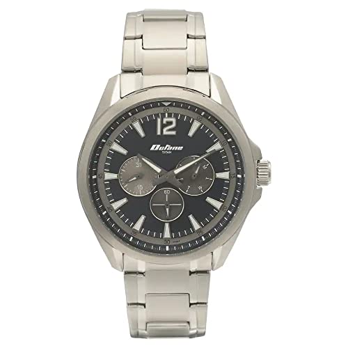 Titan Men Analog Watch -Np90124Sm01