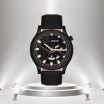 Roadster Rd-10 Bk Day And Date Display Analog Watch  – For Men