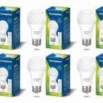 Crompton Dyna Ray 12W Round E27 Led Cool Day Light Pack Of 6