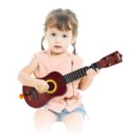 Toy Imagine 4 String Kids Guitar | 18″ Musical Instrument Toy For Boys & Girls | Baby Ukulele Style Toy For 2-10 Years | Beginner Gift For Children | Mini Acoustic Learning Toy For Toddlers