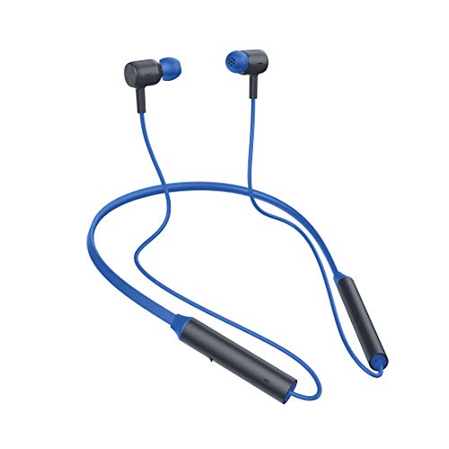 Redmi Sonic Bass Wireless Bluetooth 5.0 Neckband In-Ear Earphones With Mic, Noise Cancellation, Ipx4 Splash & Sweat Proof, Multi-Point Dual Pairing, Light-Weight & Up To 12 Hours Playback Time (Blue)