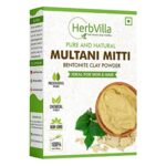 Herbalvilla Natural Multani Mitti Powder For Face Pack (200 Grams) Fuller’S Earth, Bentonite Clay