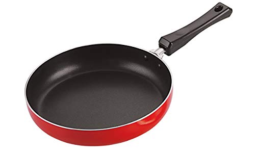 Nirlon Non Stick Aluminium Frypan/Frying Pan/Pasta Pan 22Cm Diameter Without Lid (Compatible With All Gas & Stovetops Only) |26Mm Classic_Fp11