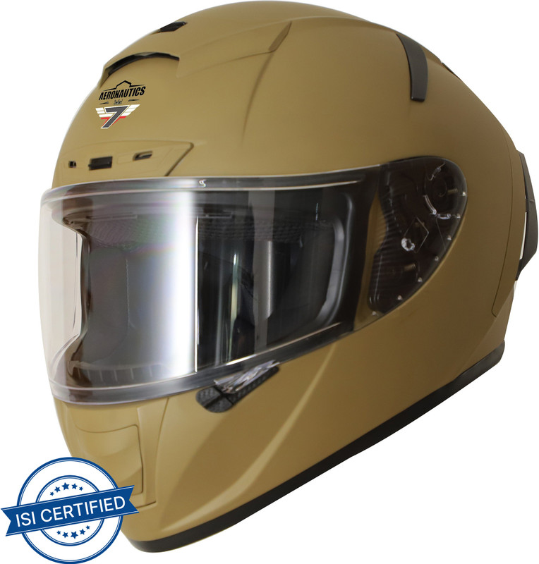 Steelbird Sa-2 Aeronautics Motorbike Helmet(Matt D.Storm)