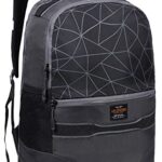 Wildhorn 21L Water Resistant Standard 2 Compartment Backpack For Men/Women I Travel/Business/College Bookbags (Black)