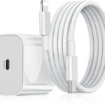 Govario 20 W Quick Charge 3 A Single Port Mobile Charger With Detachable Cable(White, Cable Included)