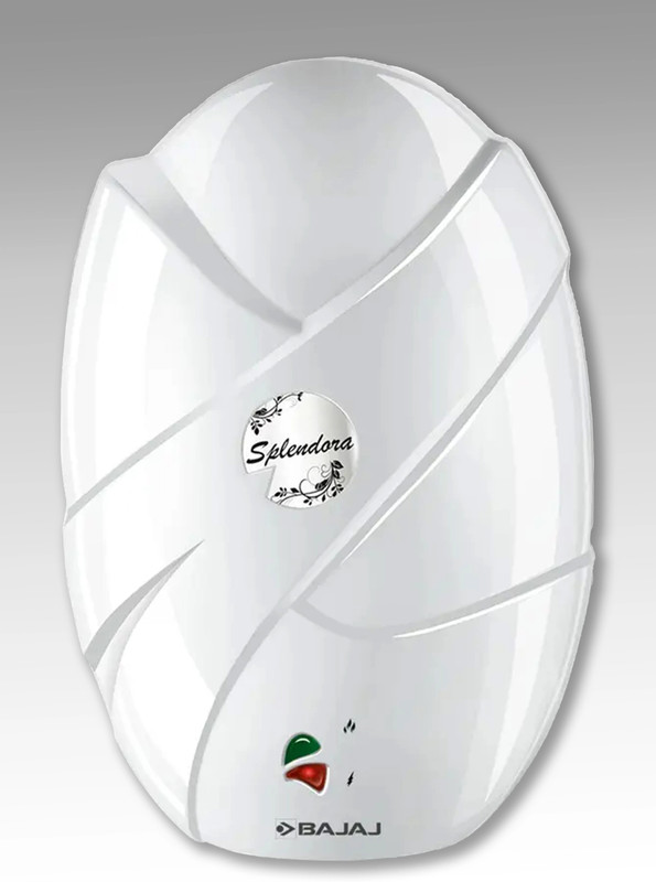 Bajaj Splendora Iwh 3Kw 3 L Instant Water Geyser | High Grade Ss Tank(White)