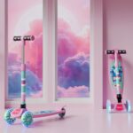 Lifelong Scooter For Kids 3+ Years – Foldable Kids With Pvc Wheels & Adjustable Height – Kick Capacity 50Kg- Baby Toys For 3+ Year Old Boy & Girl – Skate (Llks18)