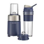 Cellecor Blendpro 500W Nutri-Blender | 500W Personal Smoothie Blender With 24,500 Rpm | 2 Durable Jars | 6-Leaf Blade | Compact Juicer Mixer Grinder | Anti-Rust Titanium Alloy Blade | 2 Yrs Warranty