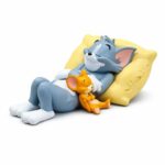Riyenio Cartoon Character Figurine Set With Superhero Figure, Couple Dashboard Doll And Cat Mouse Model (Tom And Jerry)