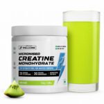 Wellcore Micronised Creatine Monohydrate | Lab Tested | Enhanced Absorption | 100% Pure Creatine(122 G, Kiwi Kick)