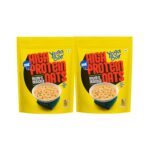 Yogabar 26G High Protein Oats 1Kg X 2, Mum’S Masala – Breakfast Cereal With Wholegrains, 26% Protein & No Palm Oil – Oats High Protein For Gym & Weight Management – Premium Protein Blend With Whey Protein Powder – With Goodness Of Chia, Sunflower & Pumpkin Seeds & Probiotics For Absorption