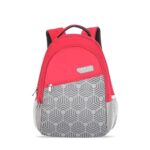 Lavie Sport Grid 21L Casual Backpack For Men & Women | Backpack For Boys & Girls