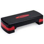 Boldfit Stepper For Exercise Professional Aerobic Step Platform Gym Equipment For Home Workout Adjustable Height Stepper Machine For Exercise At Home Non Slip Platform Step Max Weight 250Kg Black