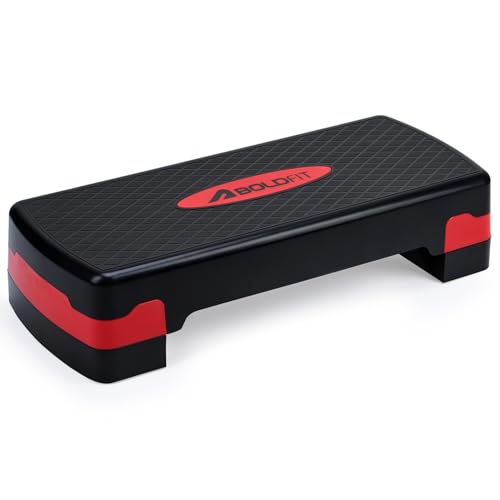 Boldfit Stepper For Exercise Professional Aerobic Step Platform Gym Equipment For Home Workout Adjustable Height Stepper Machine For Exercise At Home Non Slip Platform Step Max Weight 250Kg Black