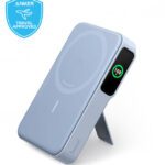 Anker 10000 Mah 15 W Wireless With Magsafe Compact Pocket Size Power Bank(Blue, Lithium Polymer, Fast Charging For Mobile)