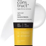 Deconstruct Sunscreen – Spf 55+ Pa+++ | Lightweight Gel Sunscreen |In-Vivo Tested | Non Greasy | For Men & Women |(50 G)