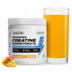 Wellcore Micronised Creatine Monohydrate | Lab Tested | Enhanced Absorption | 100% Pure Creatine(122 G, Tropical Tango)