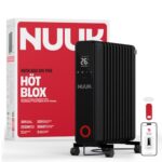Nuuk Höt Blox Smart Ofr | Free Storage Bag | Remote Control & Smart App | Up To 20% Energy Savings | 30% Faster Heating | 11 M-Shaped Fins | 2200W Power | 4 Heat Modes | Oil Heater For Home