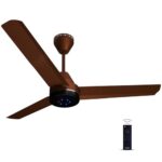 Colorbot Stella Bldc Ceiling Fans 1200Mm | Bee 5 Star Rated 370 Rpm | Savings Up To 65% | Remote Control (Boost, Timer, Led, Reverse Mode) | 100% Copper Winding | 4 Years Warranty (Cocoa Brown)